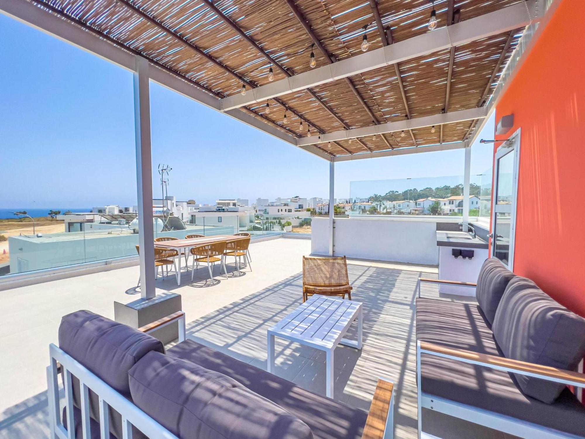 Geo Panoramic Villa +Pool +Game Room +Gym Protaras Zewnętrze zdjęcie